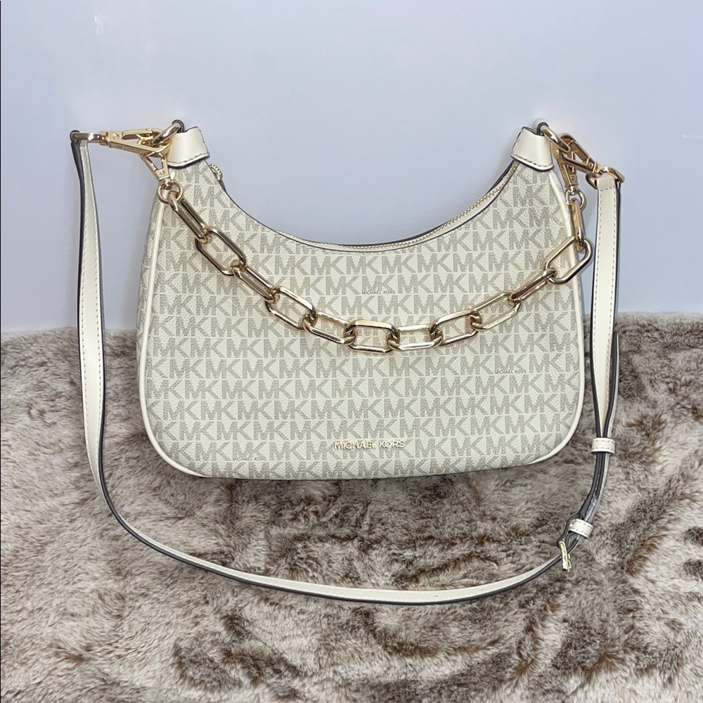 Michael Kors ‘Cora’ Medium Zip Pouchette/Crossbody
